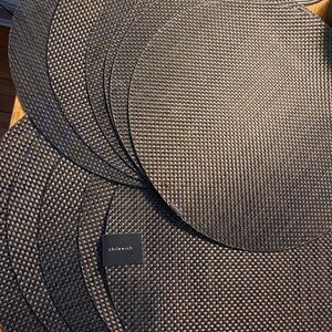 11 NWT CHILEWICH CHOCOLATE BROWN PLACEMATS $10 each. Sold as a SET.